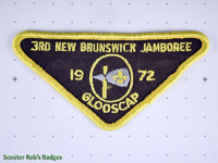 1972 - 3rd New Brunswick Jamboree Scarf Badge [NB JAMB 03-1a]